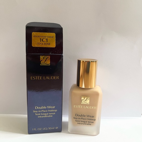 Estee Lauder Double Wear Stay-in-Place Foundation # 1C1 Cool Bone - Picture 2 of 4